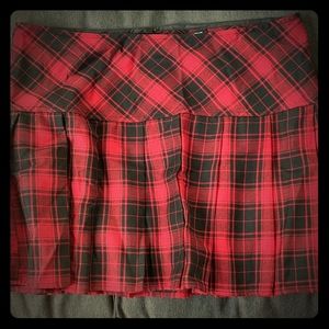 Plaid Hot Topic skirt